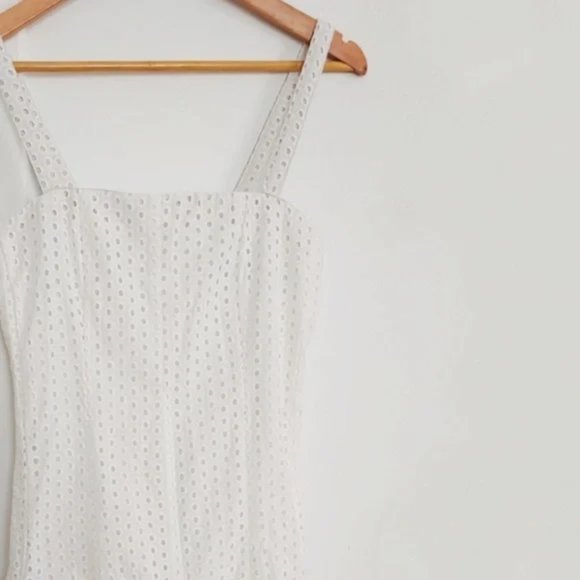 Anthropologie Esther Eyelet Midi Dress - Picture 6 of 9